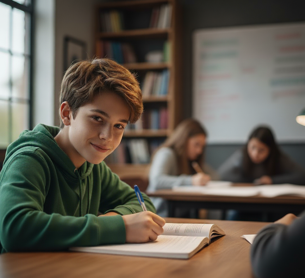One-on-one tutoring session